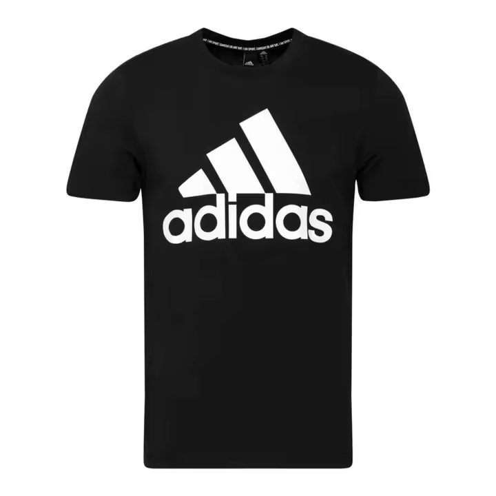 Camiseta de Manga Corta Adidas  para hombre en color negro - 1