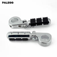 Montura De Pies Para Motocicleta 1 1/2" 1 1/4" Cromo Guardia Del Motor Barra De Choque Universal Para Harley Indian - details 5