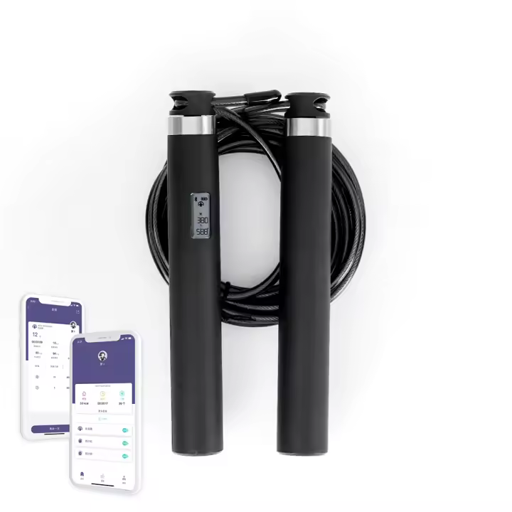 Cuerda De Saltar Inteligente Para Fitness Crossfit Gimnasio Quemar Calorías Con Análisis De Datos APP Para Mujeres Y Hombres Entrenamiento Completo - 1
