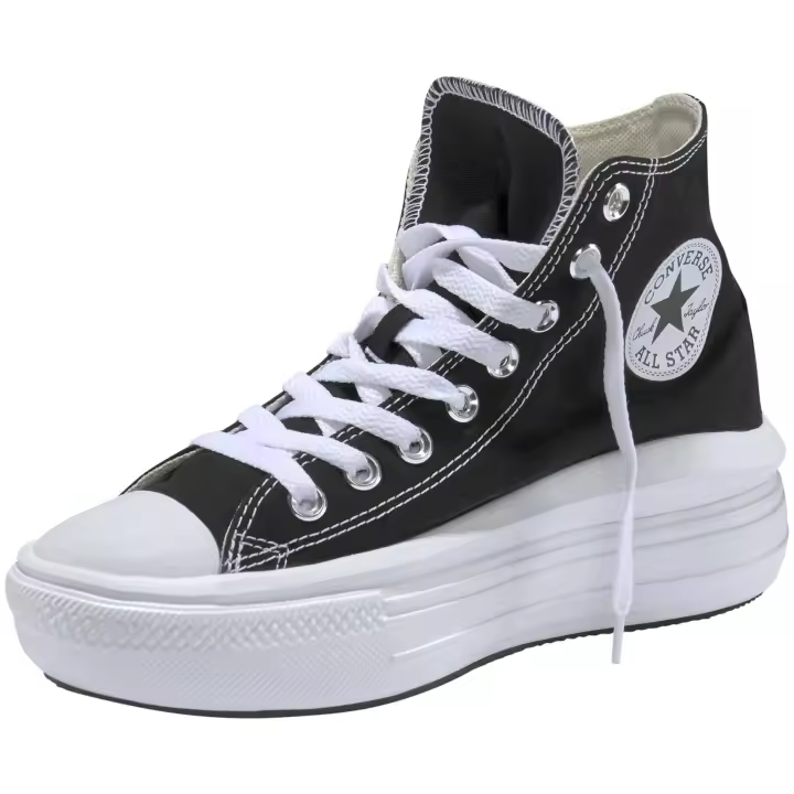 marca Converse modelo 568497C para mujer en color negro - 1