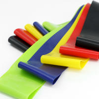 Banda De Resistencia Portátil Para Fitness Y Yoga Elasticidad Superior Para Ejercicios De Pilates Crossfit Y Gimnasio Unisex - details 3