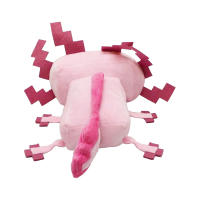 Peluche De Axolotl De 25cm Juguete De Peluche Rosa Para Niños Regalo De Cumpleaños Decoración Para El Hogar Suave De PP Relleno - details 7