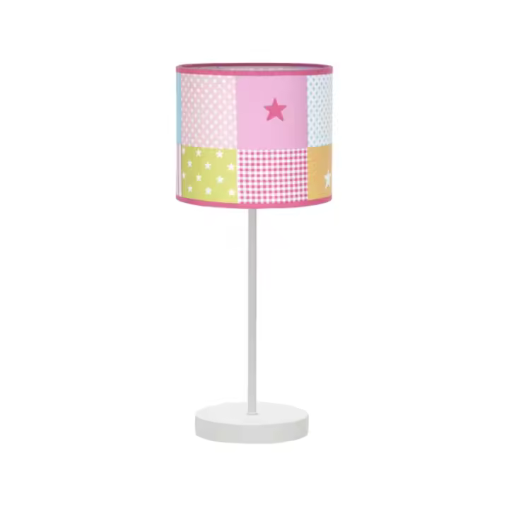 Fabrilamp - Sobremesa Plus Cuadros De Colores 1xe14 39x17d - 1