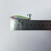 1Pcs Mini Señuelo De Pesca Vibratorio Sumergible 45mm 3g Señuelo De Lápiz Para Agua Dulce Artificiales Duro Equipamiento De Pesca - details 2