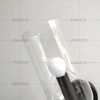 Lámpara De Pared LED Nórdica Tricolor Vidrio Dormitorio Lámpara De Noche Sala De Estar Pasillo Foyer Creativa Sconce Iluminación Fixación - details 15