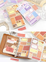 Etiquetas Decorativas Tri-fold Encuentros Serie De Tiempo Horario Simple Etiquetas De Pizarra Lindo Suministros De Estación Tamaño A5 - details 4