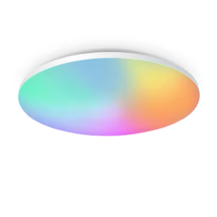 Luz de techo con Control remoto inteligente para el hogar, candelabro LED RGB, luz decorativa para interiores, 54W, 36W, temporizador, Control remoto, atenuación de dormitorio - 1