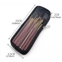 Estuche De Viaje Para Brochas De Maquillaje Organizador De Cosméticos Para Hombres Y Mujeres Bolsa De Almacenamiento Y Limpieza De Herramientas De Belleza - details 0