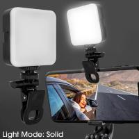 Mini LED Light Para Auto Fotos Y Videos Con Clip Para iPad Y Móviles Luz De Relleno Portátil Para Fotografía Y Videografía - details 2