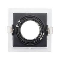 Lámpara LED De Bajo Techo Para Bombillas GU10 Marco De Montaje Foco De Iluminación Revestimiento Metálico Blanco Y Negro Para Dormitorio Y Cocina - details 11