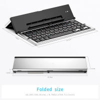 Teclado Plegable Jomaa Bluetooth Teclado Inalámbrico De Bolsillo Recargable Para iPhone iPad Tabletas Y Laptops Teclado Estándar De 61 Teclas Estilo Ergonómico - details 3