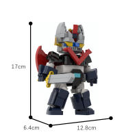 Kit De Construcción BuildMoc Máquina De Alta Tecnología Goldrake Robot De God of War Bloques SD Para Niños Regalo Compatible Con Lego ABS Sin Batería - details 2