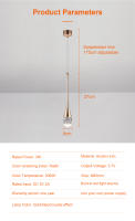 Lámpara De Techo LED Para Decoración De Hogar Lámpara De Cristal Para Sala De Estar Y Comedor Iluminación Moderna - details 2