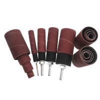 Kit De Mando Elíptico 20pcs Con Caja Sandía De Banda De Mando Y Mandril De Goma Para Herramienta Rotativa De Carpintería - details 2