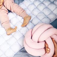 Cojín De Decoración Aesthetic Hecho a Mano En Colores Caqui Cream Pink Blanco Negro Estilo Americano Relleno De Fibra 100% Poliéster - details 7