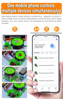 Testero De Batería Inteligente WiFi Tuya 18650 Medidor De Capacidad Con Detector De Resistencia Interna Y Monitoreo En Tiempo Real Por APP USB - details 33