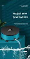 Bomba De Oxígeno Para Acuario USB DC Baja Presión Pequeña Bomba De Aire Compresor Accesorio Para Acuario Material Plástico Potencia 2W - details 0