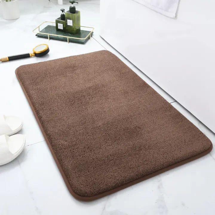 Alfombra de Baño Antideslizante Alfombrilla para Bañera Alfombras Ducha Suave Microfibra 50x80cm LAKASAHOME - 1