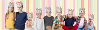 Corona de Cumpleaños Anak-Anak 1-9 Años - Elefantes - details 1