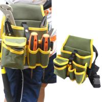 Bolsa De Herramientas De Lona 1 Pc Organizador De Cinturón Con Múltiples Bolsillos Para Destornilladores Kit De Herramientas Eléctrico Almacenamiento De Bolsas De Herramientas - details 1