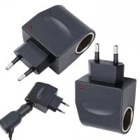 Adaptador De Corriente Universal 220V AC a 12V DC Para Coche Conector Cigarrillo Convertidor De Energía Doméstico Con Enchufe EU - details 2