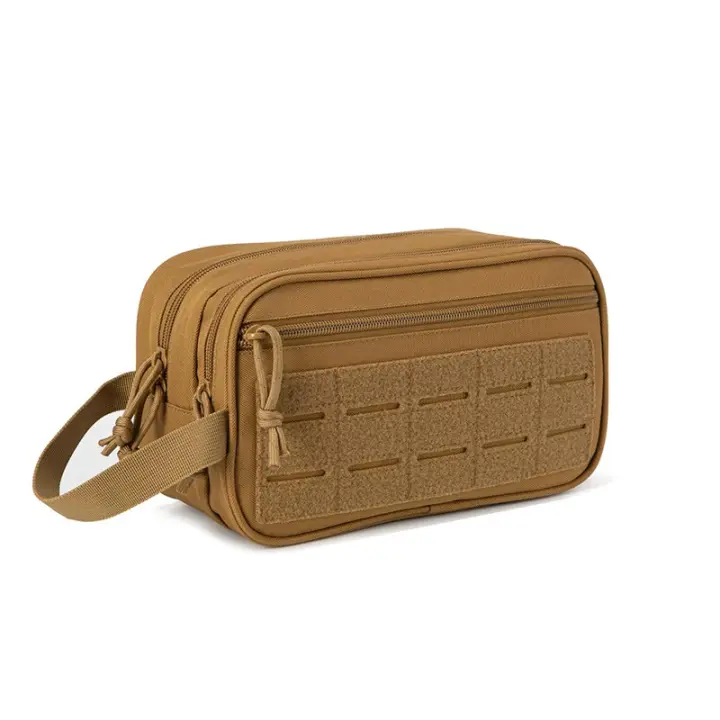 Bolsa táctica de Aseos para Hombres, Bolsa de hesiene, Bolsa Militar EDC, Bolsas Molle, Pequeño Kit de Aseos para Hombres, Kit de Acheitado para Hombres, Bolsas de Ducha de Viaje - 1
