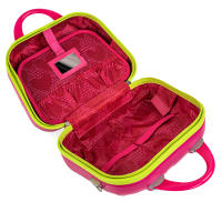 Maleta de Cabina y Neceser a juego Agatha Ruiz de la Prada –  Rosa Fucsia con Relieve Troquelado, RPO Ultraligero, Ruedas 360° y Candado TSA -  Colección Iconic - details 2