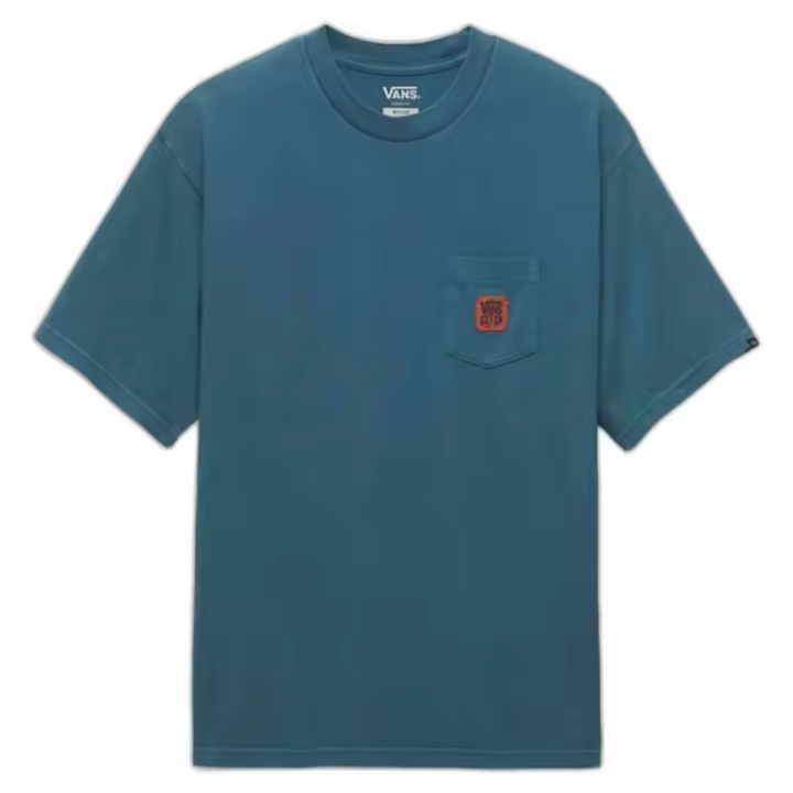 Camiseta de Manga Corta Vans Mte Crestline para hombre en color azul - 1