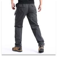 Pantalones De Lucha Táctica De Camuflaje Para Hombre Con Multiple Bolsillos Estilo Safari Coton Midweight Cierre De Cremallera - details 15