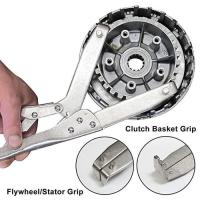 Herramienta Universal Para Motocicleta Sostenedor De Embrague Herramienta De Reparación De Motocicleta Soporte De Engranaje Flywheel Y Hub De Embrague - details 6