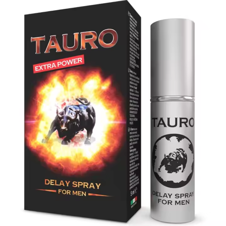 TAURO EXTRA POWER – Spray Control Tiempo Íntimo Masculino 5 ml - 1