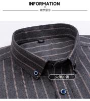 Camisa Larga De Manga Para Hombre Talla Extra Grande 6XL Algodón 100% Estilo Clásico Lujo Ligero Verano Con Cuello En V Y Botones - details 18