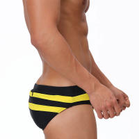 Bragas De Natación Para Hombre Sexy Con Espalda Abierta Y Cierre De Cremallera Pantalones De Playa Deportivos Traje De Baño Surfista - details 11