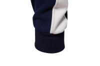 Sudadera de manga larga con cuello levantado para hombre, sudadera deportiva empalmada, chaqueta informal versátil, novedad de Otoño de 2024 - details 17