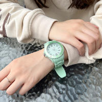 Reloj De Exámenes Para Niños Y Niñas Impermeable Imitación Deporte Y Escolar Macarón Color Caramelo Estilo Macarón Little Fresh - details 1