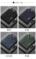 Camisa POLO Para Hombre De Algodón 100% Bordada De Manga Larga Estilo Casual Elegante Para Primavera Y Otoño Paul - details 4