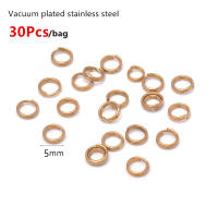 Anillos De Salto Dobles De Acero Inoxidable 30-100pcs 4 5 6 8 7 10 12mm Para Fabricación De Joyas Y Collares DIY Accesorios - details 2