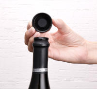 Tapa De Vino De Silicona Reutilizable Para Botella De Vino Tinto O Champagne Color Rojo Tapón De Vino Para Barra Herramientas De Cocina Y Comida - details 15