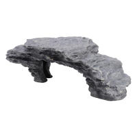 Plataforma De Tortuga Para Acuario Simulación De Cueva De Escondite Decoración Para Reptiles Y Aretes Material De Resina - details 3