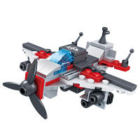 COGO Transformación De Robot a Avión Juguetes De Bloques De Construcción Serie Militar Regalo Para Niños (774 Piezas) - details 34