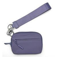 Monedero pequeño de nailon impermeable con llavero y tarjetero multifunción para mujer - details 2