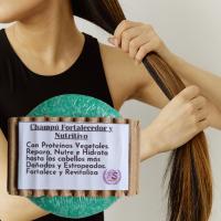 Pack 2 Champús Sólidos Fortalecedores y Nutritivos. Proteínas Vegetales. Pumarshop Cinnia Natura. Fragancia Océano - details 0