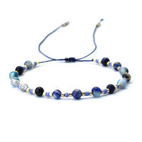 Pulsera De Hilo Fino Para Mujer Pulsera Macramé Hecha a Mano Con Cuentas De Semillas Y Tortuga Accesorio Casual De Playa Bohemia - details 8
