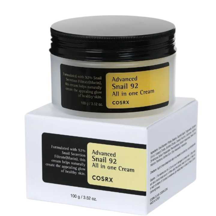 COSRX - Crema Advanced Snail 92 All In One 100g. ligera no grasa hidratación profunda regenera elasticidad e ilumina… — oferta en Miravia