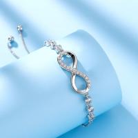 Pulsera Mujer Plata de Infinite Amor Pulseras de Zirconia Cúbica Corazón,Pulsera Mujer Plata - details 1