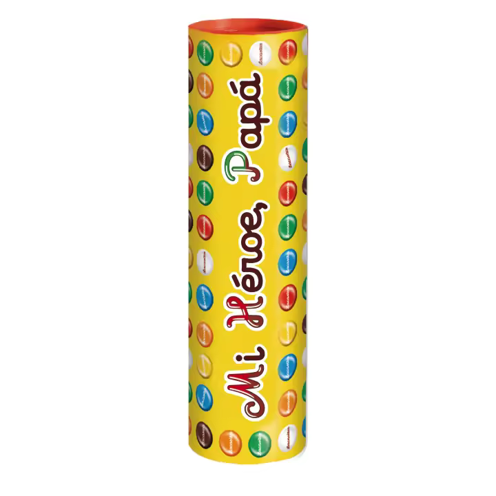 Lacasitos Megatubo 1,5 KG-Mi héroe, papá - 1