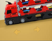 Coche De Carreras Deportivas De Aleación Grande Con Múltiples Rutas Y Deformaciones Para Almacenamiento En Transportador Inertial Juguetes Y Regalos Para Niños - details 11