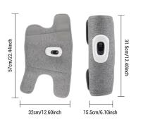 2 Pcs Masajeador de Piernas Compresión de aire para masaje y relajación muscular.Eléctrica 360 ° Masajeador de pantorrilla con presión de aire, masaje inalámbrico de piernas, 3 modos de compresión de Airbag - details 1