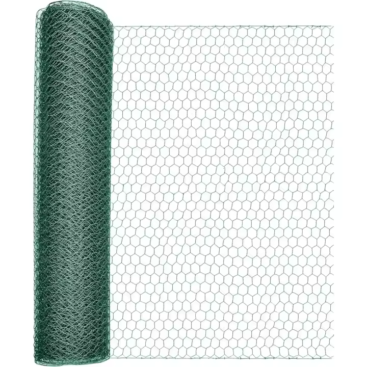 Malla Hexagonal Metálica Recubierta de Plástico Kmt Style | Protección Roedores, Cubierta Canalones | Verde, Malla 25 Mm, 1x3m y 1x5m - 1