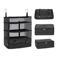 Organizador De Viaje Trípode Colapsable Para Ropa Eco-amigable De Tela Multiusos Para Acampar Al Aire Libre Y Uso En Armario - details 8